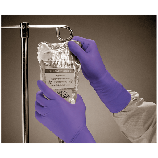 HALYARD PURPLE NITRILE-XTRA EXAM GLOVES - Gloves, Medium, 50/bx, 10 bx/cs (US Only) | Quantity - 1x CS