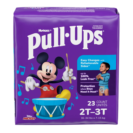 KIMBERLY-CLARK PULL-UPS LEARNING DESIGN TRAINING PANTS - Training Pants, 2T-3T, Boys Jumbo Pack, 23/pk, 4 pk/cs | Quantity - 1x CS