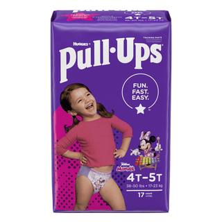 KIMBERLY-CLARK PULL-UPS LEARNING DESIGN TRAINING PANTS - Training Pants, 4T-5T, Girls Giga Pack, 56/pk, 1 pk/cs | Quantity - 1x CS