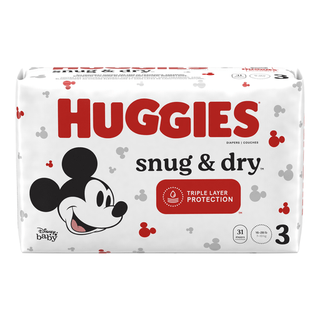 KIMBERLY-CLARK HUGGIES SNUG & DRY DIAPERS - Diaper, Size 6, Jumbo Pack, 19/pk, 4 pk/cs | Quantity - 1x CS