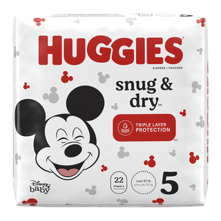 KIMBERLY-CLARK HUGGIES SNUG & DRY DIAPERS - Diaper, Size 6, Jumbo Pack, 19/pk, 4 pk/cs | Quantity - 1x CS