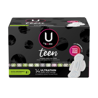 KIMBERLY-CLARK FEMININE CARE PRODUCTS - U by Kotex Security Panty Liner, Light Absorbency, Regular Length, Unscented, 64/pk, 8 pk/cs | Quantity - 1x CS