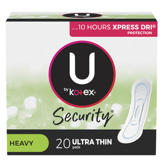 KIMBERLY-CLARK FEMININE CARE PRODUCTS - U by Kotex Security Panty Liner, Light Absorbency, Regular Length, Unscented, 64/pk, 8 pk/cs | Quantity - 1x CS