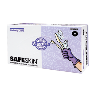 HALYARD PURPLE NITRILE DENTAL EXAM GLOVES - Gloves, Medium, 100/bx, 10 bx/cs (60 cs/plt) (US Only) | Quantity - 1x CS