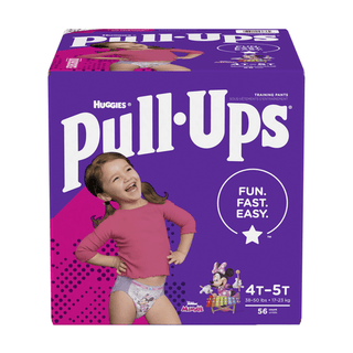 KIMBERLY-CLARK PULL-UPS LEARNING DESIGN TRAINING PANTS - Training Pants, 4T-5T, Girls Giga Pack, 56/pk, 1 pk/cs | Quantity - 1x CS