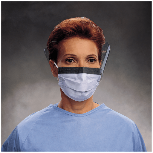 HALYARD KC300 ISOLATION GOWNS - Isolation Gown, Blue, X-Large, 100/cs  | Quantity - 1x CS