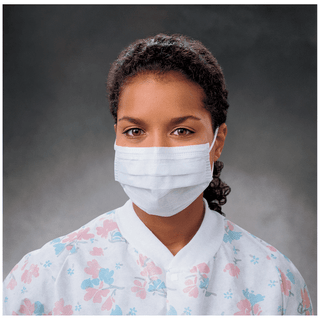 HALYARD STANDARD FACE MASKSTHE LITE ONE Procedure Mask, Blue, 50/pkg, 10 pkg/cs | Quantity - 1x CS