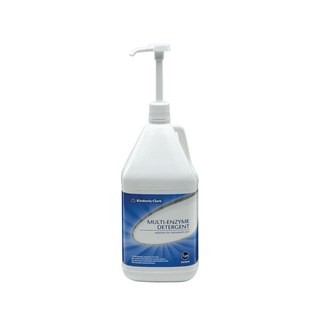 HALYARD MULTI-ENZYME DETERGENT - Multi-Enzyme Detergent, 1 Gallon Bottle & 1 Pump, 4/cs (36 cs/plt) (US Only) | Quantity - 1x CS