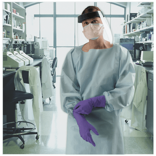 HALYARD PROCEDURE GOWN CHEMOTHERAPY DRUG TESTEDProcedure Gown, Tested For Use with Chemotherapy Compounding & Drug Administration, 22" x 12" x 15", 100/cs | Quantity - 1x CS