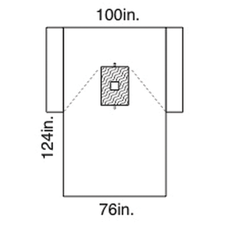 HALYARD DRAPES - Basic Ophthalmic Drape, 40/cs  | Quantity - 1x CS
