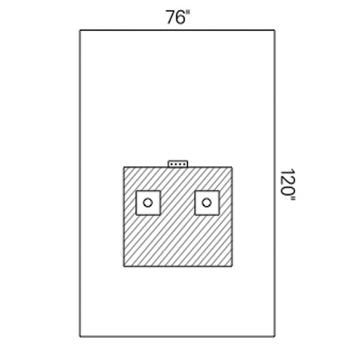 HALYARD DRAPES - Basic Ophthalmic Drape, 40/cs  | Quantity - 1x CS