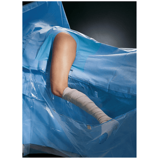 HALYARD DRAPES - Hip Drape, Clear Leg Pockets, Sterile, 9/cs (US Only) | Quantity - 1x CS