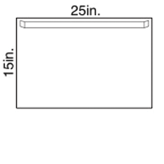 HALYARD DRAPES - Utility Drape, Tape, 26" x 15", 2/pkg, 100 pkg/cs (US Only) | Quantity - 1x CS