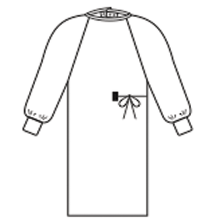 HALYARD EVOLUTION SURGICAL GOWNS - Surgical Gown, Evolution 4 Fabric, Non-Reinforced, Towel, Sterile, X-Large, 34/cs (US Only) | Quantity - 1x CS