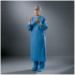 HALYARD ULTRA FABRIC-REINFORCED SURGICAL GOWNS - Reinforced Gown, Raglan Sleeves, X-Large, Sterile, Fabric Reinforced, 28/cs (US Only) | Quantity - 1x CS