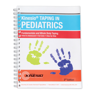 KINESIO TAPING ACCESSORIES - Book 5, Pediatrics, Fundamentals & Whole Body  (Products cannot be sold on Amazon.com or any other 3rd party platform) (020439) | Quantity - 1x EA