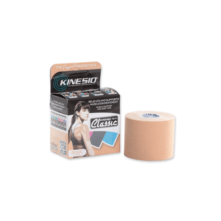 KINESIO TEX CLASSIC TAPE - Classic Tape, 2" x 13.1 ft, Black, 6 rl/bx  (Products cannot be sold on Amazon.com or any other 3rd party platform) (090298) | Quantity - 1x BX