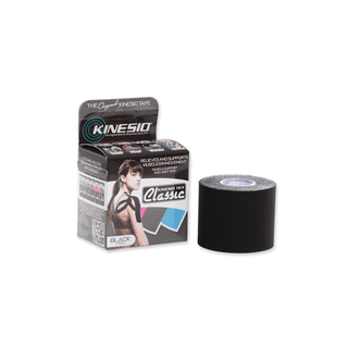 KINESIO TEX CLASSIC TAPE - Classic Tape, 2" x 13.1 ft, Black, 6 rl/bx  (Products cannot be sold on Amazon.com or any other 3rd party platform) (090298) | Quantity - 1x BX