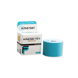 KINESIO TEX GOLD FP TAPE - Gold FP Tape, 2" x 5 yds, Black, 6 rl/bx (Products cannot be sold on Amazon.com or any other 3rd party platform) (090309) (Item is Short-Dated & Non-Returnable) | Quantity - 1x BX