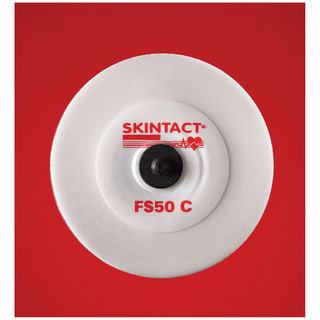 LEONHARD LANG SKINTACT STRESS TEST & HOLTER ECG ELECTRODES - Stress Test ECG Electrode, 50mm, Radio Translucent, Foam, Carbon Stud, Diaphoretic, Hypoallergenic, 1200/bx | Quantity - 1x BX