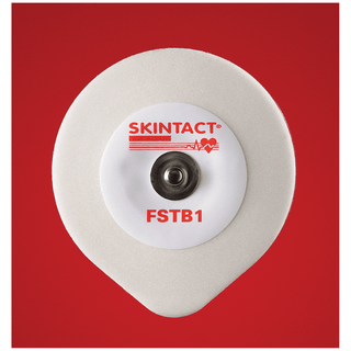 LEONHARD LANG SKINTACT STRESS TEST & HOLTER ECG ELECTRODES - Stress Test ECG Electrode, 50mm, Aqua-Wet Gel, Snap Connector, Foam Backing, Enhanced Adhesive, 1200/bx | Quantity - 1x BX