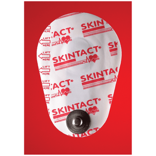 LEONHARD LANG SKINTACT STRESS TEST & HOLTER ECG ELECTRODES - Stress Test ECG Electrode, 36 x 53mm, Aqua-Wet Gel, Offset Snap Connector, Foam Backing, Enhanced Adhesive, 1200/bx | Quantity - 1x BX