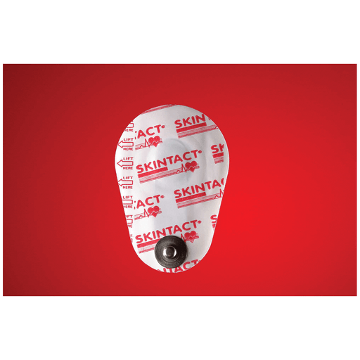 LEONHARD LANG SKINTACT STRESS TEST & HOLTER ECG ELECTRODES - Stress Test ECG Electrode, 35 x 53mm, Solid Gel, Offset Snap Connector, Foam Backing, Enhanced Adhesive, 30/pch, 10 pch/bx | Quantity - 1x BX