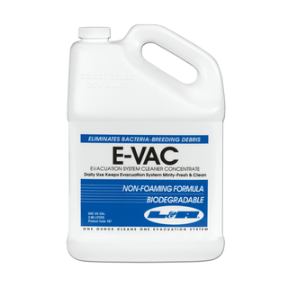 L&R E-VAC EVACUATION SYSTEM CLEANER CONCENTRATE - E-Vac Concentrate, Gallon Bottle, 4/cs (120 cs/plt) (Item is considered HAZMAT and cannot ship via Air or to AK, GU, HI, MP, PR, VI) | Quantity - 1x CS
