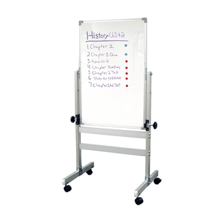 LUXOR WHITEBOARDS - Whiteboard, 22"W x 34"H x 1"D, Frame 32"W x 57"H x 27"D (DROP SHIP ONLY) | Quantity - 1x EA