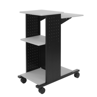 LUXOR MOBILE PRESENTATION STATION - Mobile Presentation Station, 18"W x 34.25"D x 40"H, No Cabinet & No Electric (DROP SHIP ONLY) | Quantity - 1x EA