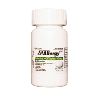 MAJOR ALLERGY TABLETS - All Day Allergy, 24 Hour, 100s, 144/cs, NDC# 00904-6717-60  | Quantity - 1x CS