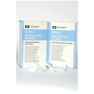 MEDTRONIC SHILEY TRACHEOSTOMY TUBES - Tracheostomy Tube, Size 8.0, Distal Extension, Cuff, 8.0mm I.D. x 13.3mm O.D. x 105mm L, 1/bx (Continental US Only) | Quantity - 1x BX