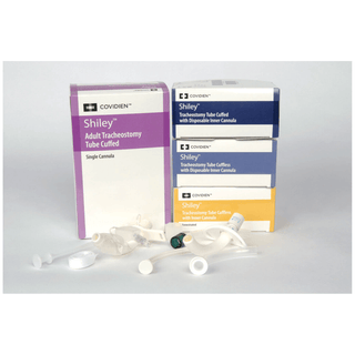 MEDTRONIC SHILEY TRACHEOSTOMY TUBES - Tracheostomy Tube, Size 5.0, Proximal Extension, Cuff, 5.0mm I.D. x 9.6mm O.D. x 90mm L, 1/bx (Continental US Only) | Quantity - 1x BX