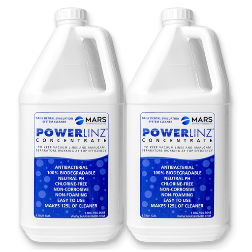 MARS POWERLINZ EVACUATION LINE CLEANERPowerLINZ Concentrate Cleaner, 1 Gal, 2/cs | Quantity - 1x CS