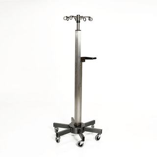 Midcentral Medical MCM-251/252/253 Stainless Steel Lift Assist IV Pole | Quantity - 1x EA