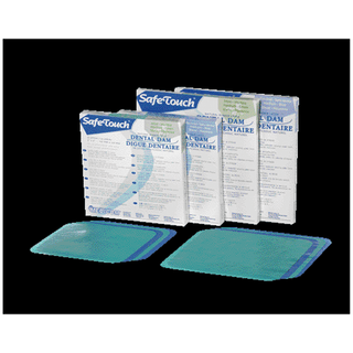 MEDICOM DENTAL DAMS - Dental Dam, 5" x 5", Medium Gauge, Mint, Green, 52bx, 6 bx/cs (Not Available for sale into Canada) **Temporarily Unavailable for Sale** | Quantity - 1x CS