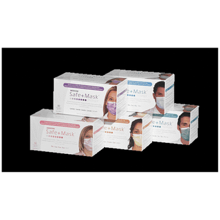 MEDICOM SAFEMASK PREMIER L1 - Earloop Mask, ASTM Level 1, Blue, 50/bx, 10 bx/cs | Quantity - 1x CS