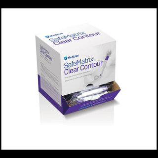 MEDICOM SAFEMATRIX SINGLE-USE MATRIX BANDClear Contour Single-use Matrix Band. Wide, 6mm, Purple, 50 bands/bx | Quantity - 1x BX