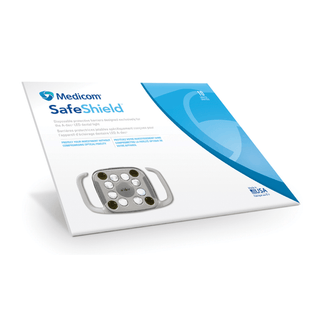 MEDICOM SAFESHIELD BARRIER - SafeShield Light Barrier, Disosable, Exclusively For The A-dec LED Light, 10/sleeve, 10 sleeve/cs (Not Available for sale into Canada) | Quantity - 1x CS