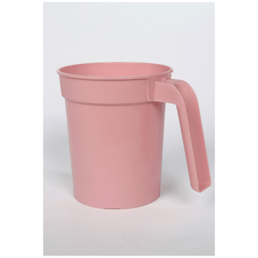 MEDEGEN PITCHER WITH COVER DELUXE - Deluxe Carafe, Straw Port, Dusty Rose, 100/cs (30 cs/plt) | Quantity - 1x CS