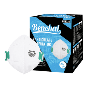 MEDIVENA BENEHAL N95 SURGICAL RESPIRATOR - Mask, N95 Surgical Respirator, NIOSH-Certified, FDA and CDC-Listed, Foldable-Design, 20/bx, 20bx/cs (Orders are Non-Cancellable & Non-Returnable) | Quantity - 1x CS