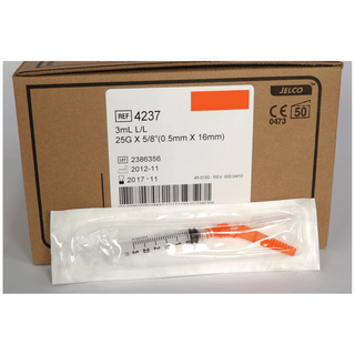 ICU MEDICAL HYPODERMIC NEEDLE-PRO SAFETY NEEDLES W/SYRINGE - Needle, Safety, Hypodermic, 22G x 1", 3ml Luer Lock Syringe, Hub Color Black, 50/bx, 8 bx/cs (US Only) | Quantity - 1x CS