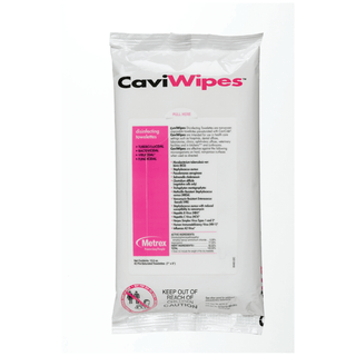 METREX CAVIWIPES DISINFECTING TOWELETTES - CaviWipes Flat Pack, 45/pk, 20 pk/cs (60 cs/plt) (091267) (US Only) | Quantity - 1x CS