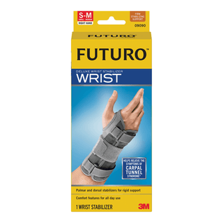 3M PSD FUTURO DELUXE WRIST STABILIZER - Wrist Stabilizer, Right Hand, Small/ Medium, 3/pk, 4 pk/cs (Continental US+HI Only) | Quantity - 1x CS