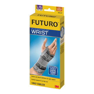 3M PSD FUTURO DELUXE WRIST STABILIZER - Wrist Stabilizer, Right Hand, Large/ X-Large, 3/pk, 4 pk/cs (Continental US+HI Only) | Quantity - 1x CS