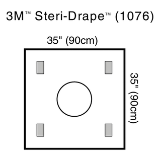 SOLVENTUM STERI-DRAPE WOUND EDGE PROTECTORSteri-Drape Wound Edge Protector, 4 Adhesive Patches, 10/bx, 4 bx/cs | Quantity - 1x CS