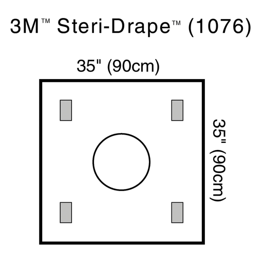 SOLVENTUM STERI-DRAPE WOUND EDGE PROTECTORSteri-Drape Wound Edge Protector, 4 Adhesive Patches, 10/bx, 4 bx/cs | Quantity - 1x CS