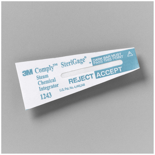 SOLVENTUM COMPLY (STERIGAGE) CHEMICAL INTEGRATORS - Integrator For Steam, 2" x ", Moving Front, 500/pk, 2 pk/cs (Continental US+HI Only) | Quantity - 1x CS