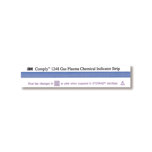SOLVENTUM COMPLY GAS PLASMA CHEMICAL INDICATORS - Gas Plasma Chemical Indicator Strips, 13/16" x 4", 250/bx, 4 bx/cs (Continental US+HI Only) | Quantity - 1x CS