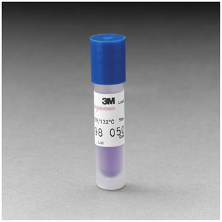 SOLVENTUM ATTEST BIOLOGICAL INDICATORS & TEST PACKS - Indicator For Steam 270F/ 132C Gravity Displacement Steam Sterilizers, 24 Hour Readout, Blue Cap, 100/bx, 4 bx/cs (Continental US+HI Only) | Quantity - 1x CS